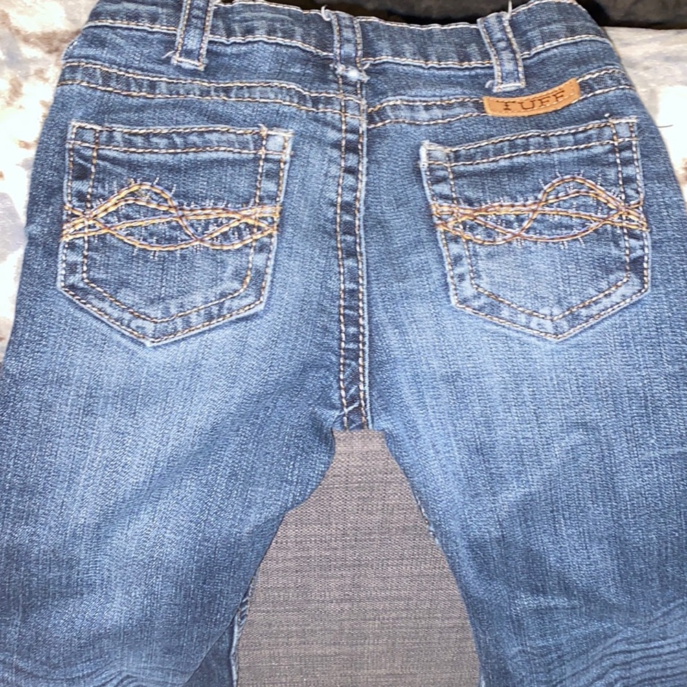 Cowgirl Tuff Co. Jeans - Kids Size W:6 adjustable great condition